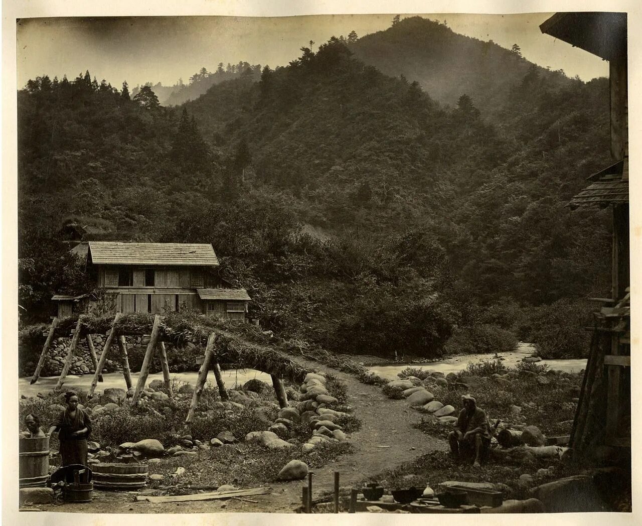 Деревня Японии 19 века. Деревни в Японии 18 век. Древняя Япония деревня. 17 Век Япония деревня. Old asia