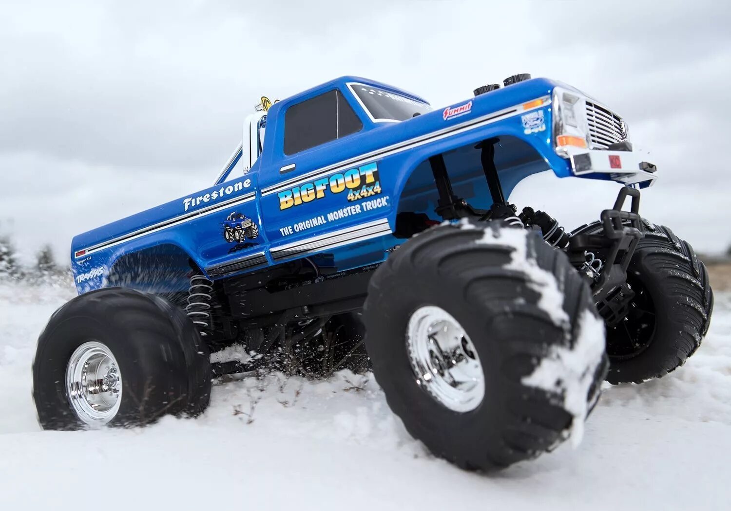 Traxxas Bigfoot 1/10 2wd. Bigfoot 5 Monster Truck радиоуправляемый. Traxxas Bigfoot Monster 1:10. Big foot джип Bigfoot Monster.