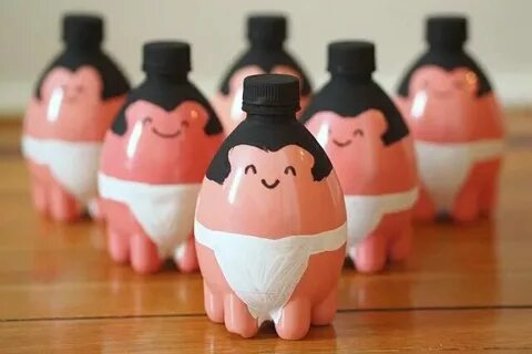 Игрушка из бутылки