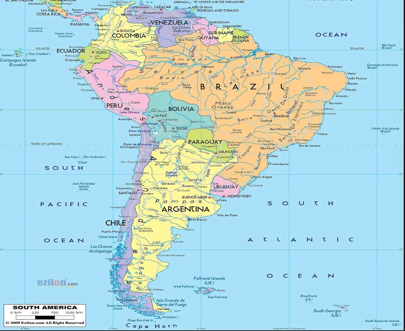 Политическая карта южной америки страна столица. Политическая карта Латинской Америки. Латинская Америка на карте. Латинская Америка географическая карта. Латинская Америка политическая карта на русском.