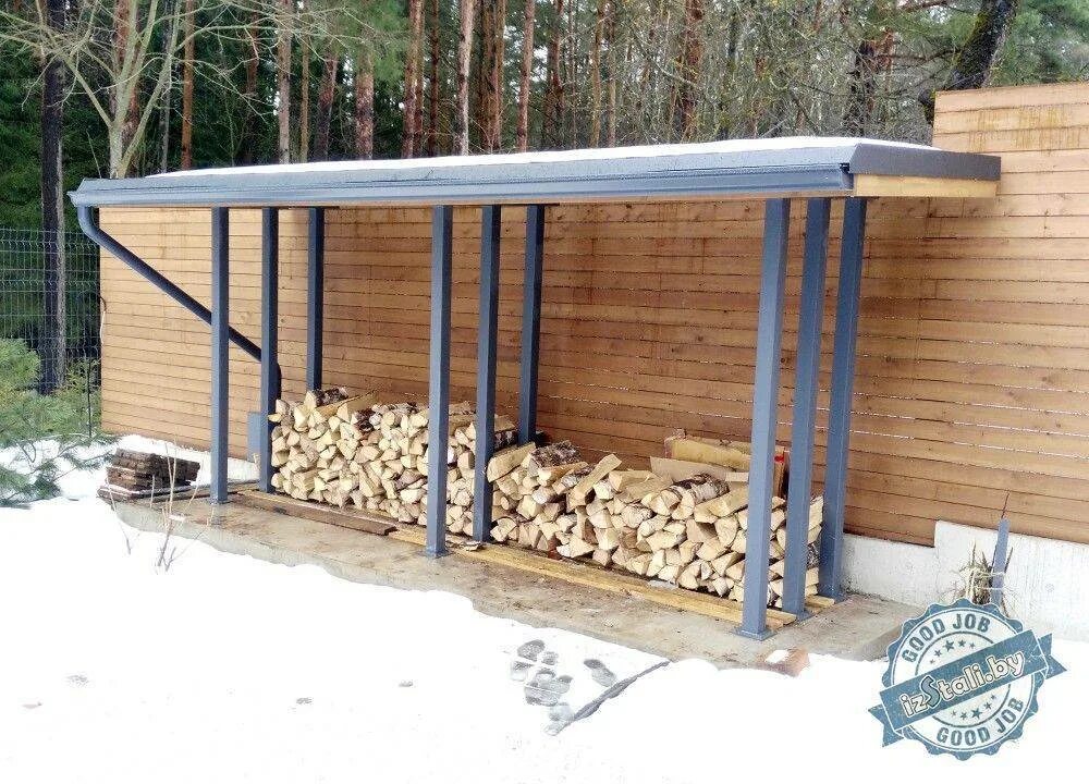 Дровник из профильной трубы. Дровник «юкка». дровница, поленница delta-park wh 3007005. дровник stella astov. сарай с навесом для дров.