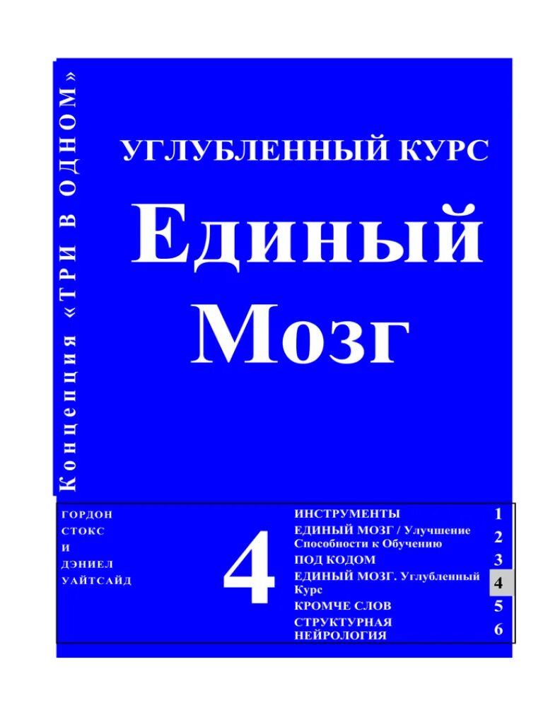 Единый мозг 3 в 1. Единый мозг концепция три в одном. Стокс единый мозг.