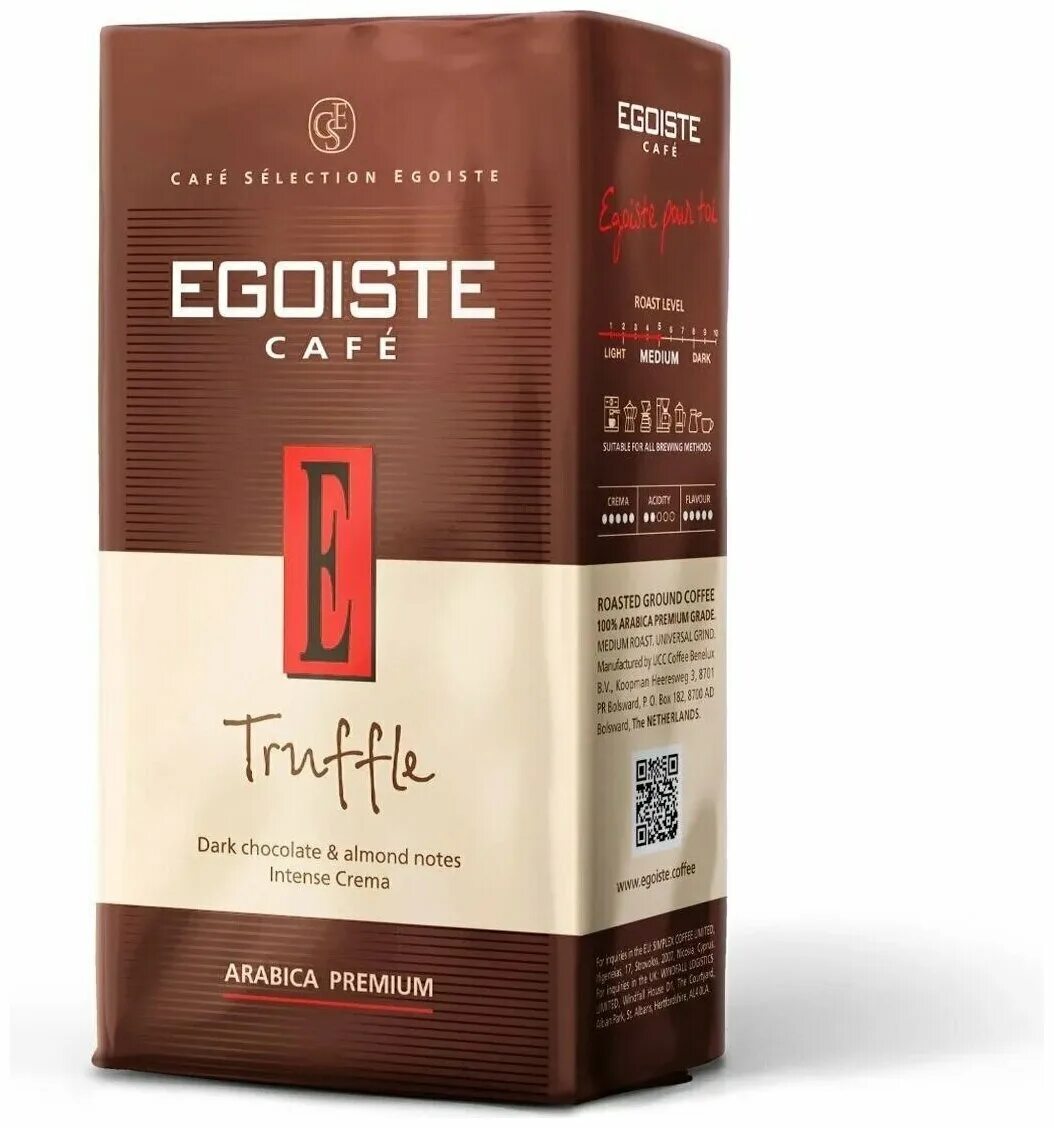 Egoiste кофе 250г. Egoiste Truffle молотый 250г. Кофе в зернах Egoiste Truffle, 250 г. Arabica Premium Egoiste 250г.