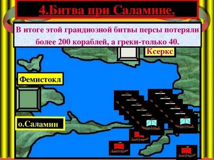 Нашествие персидских войск тест