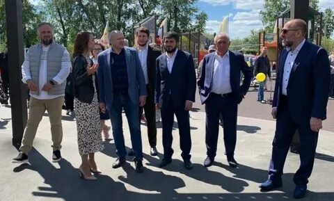 Открытие парка омск