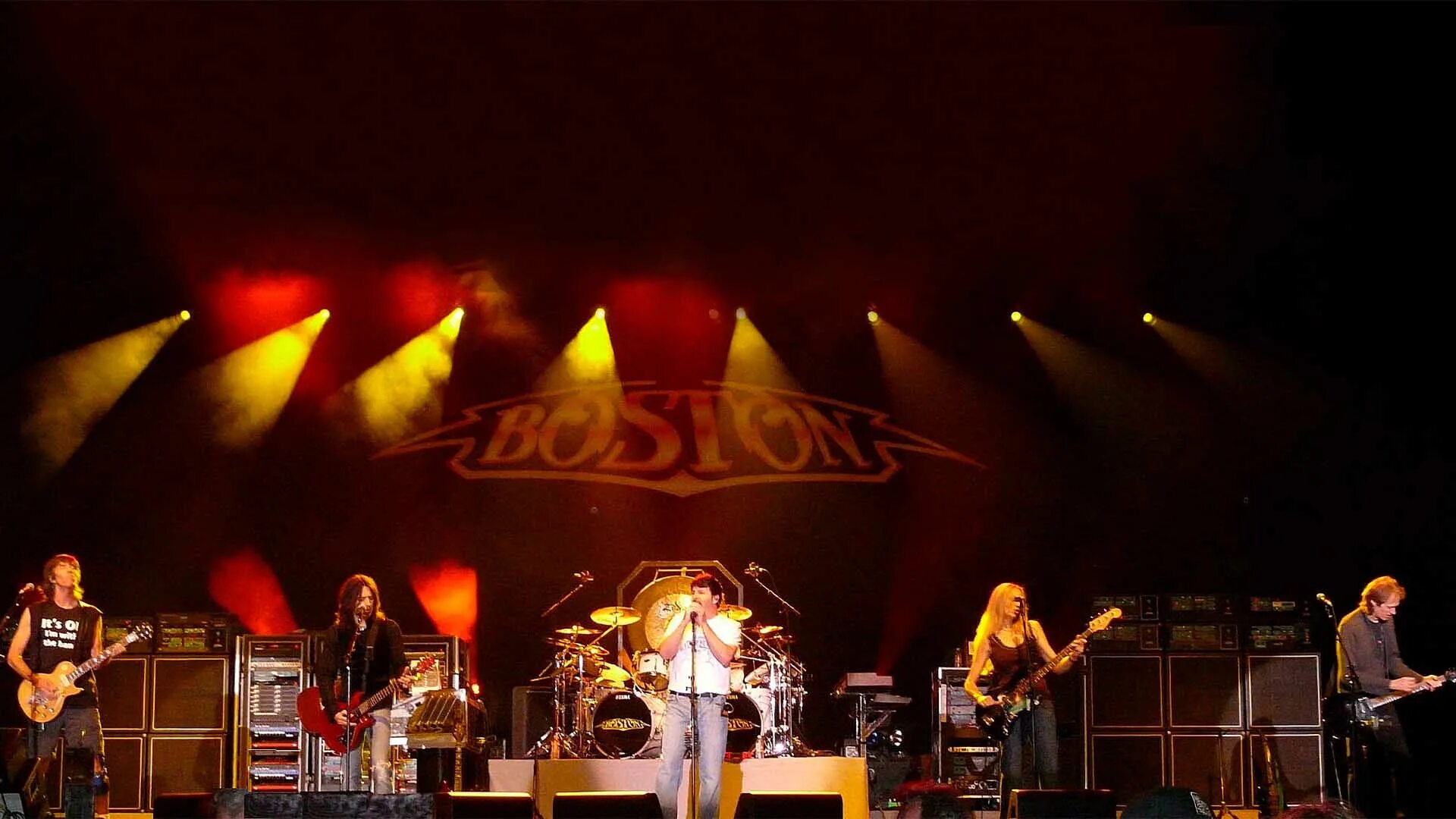 Группа в 2002 г. Boston Band. Boston группа 1997. Группа Boston - том Шольц. Boston Band 1978.