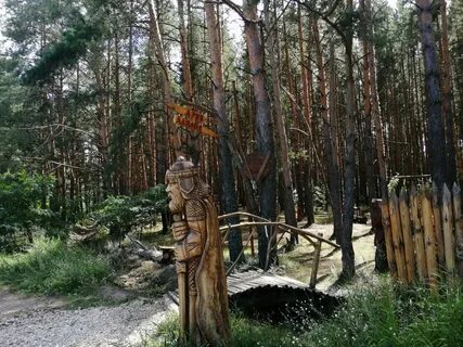 Парк деревянных скульптур древландия пенза