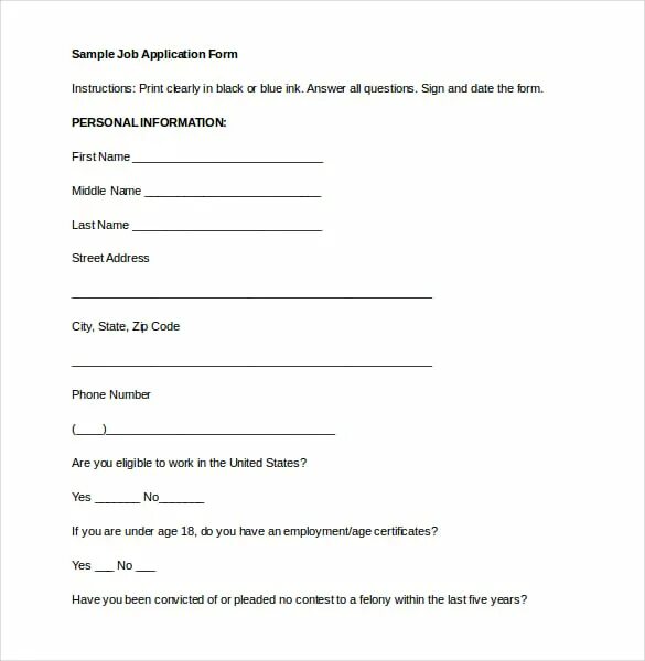 Application format. Job application form. job application form образец. аппликационная форма. sample application form.