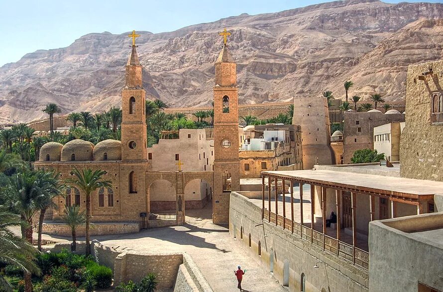 Египет монастырь святой. Монастырь Святого Антония (Египет). Монастырь преподобного Антония Великого в Египте.