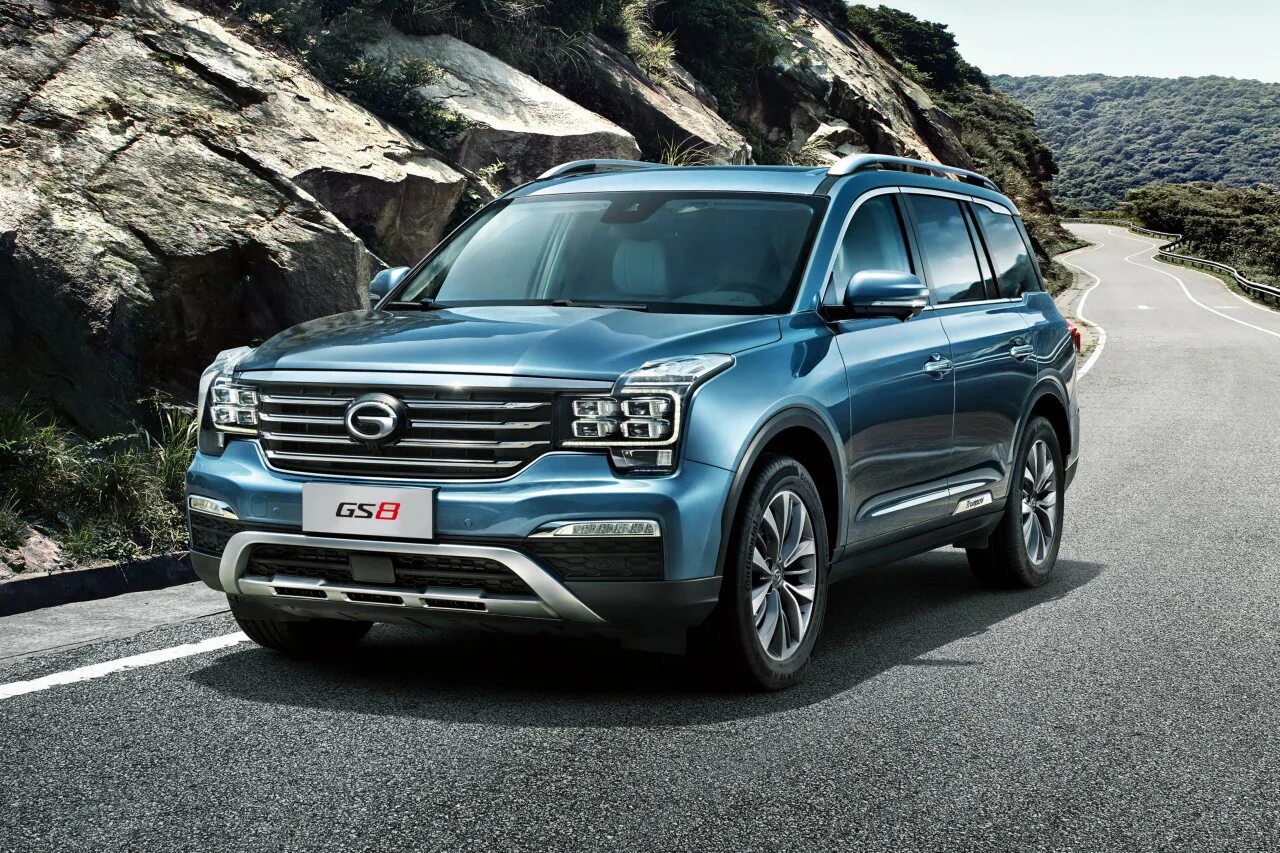 Trumpchi gs8. JAC gs8. GAC gs8. Кроссовер GAC gs8.