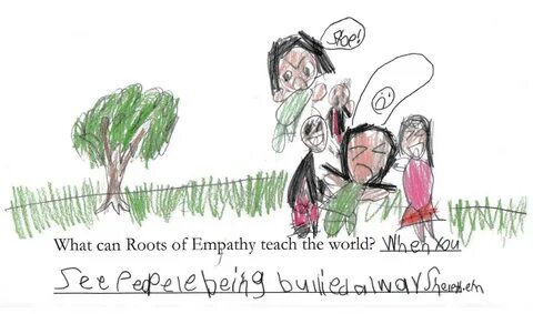 When you see people being bullied, always help them! 