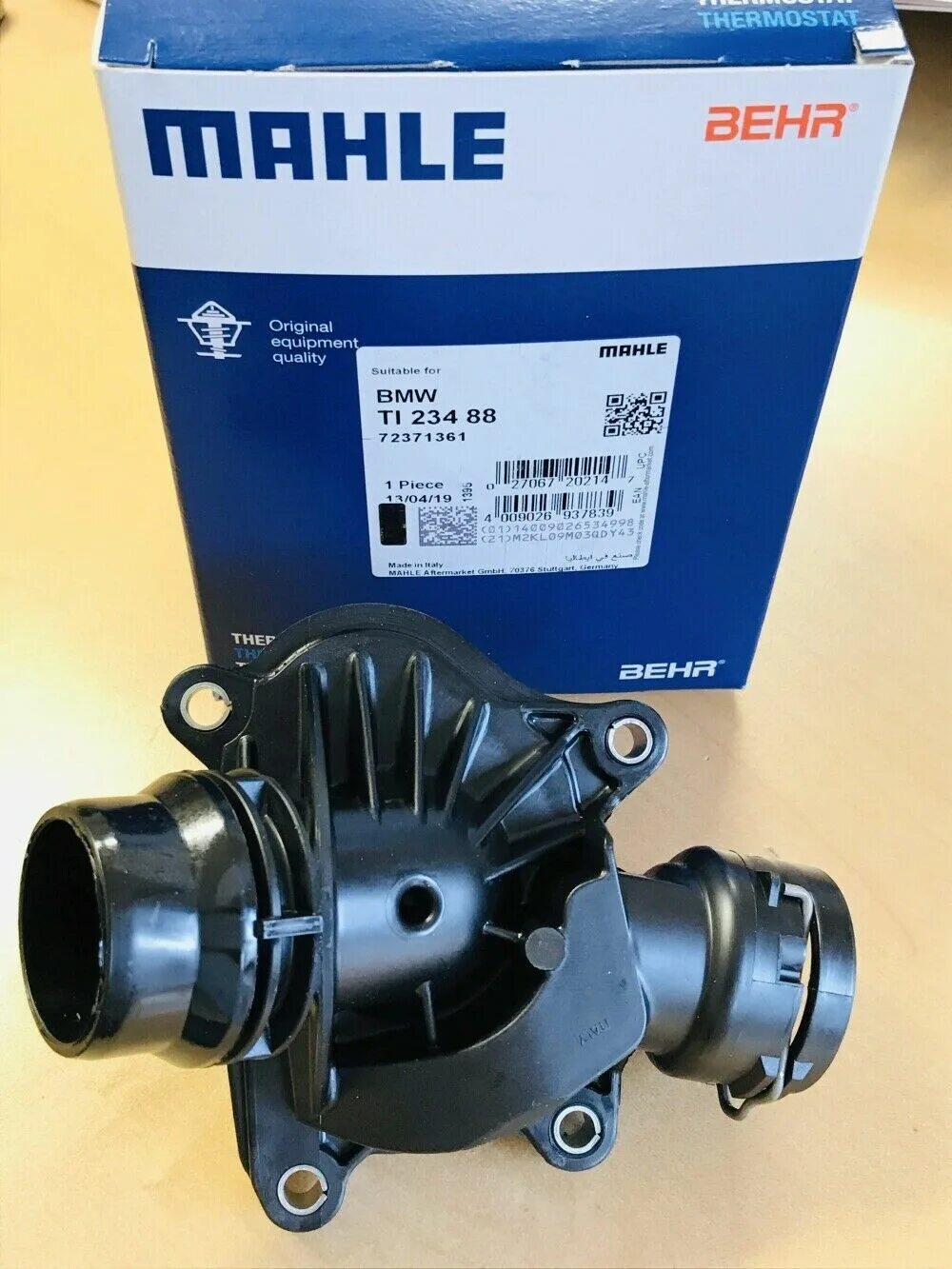 Термостат БМВ ,x3 дизель. Ti 234 88 MAHLE. Термостат Behr 2334. MAHLE Behr ac324000s jnpsds.