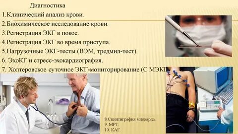 Электрокардиография при острых состояниях в сестринской практике