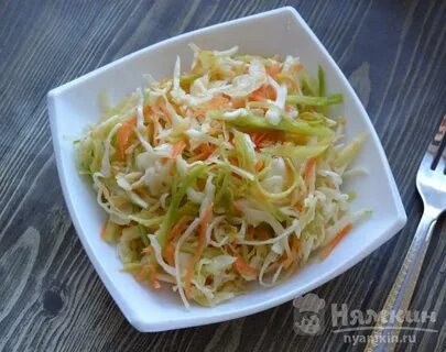 Салат из капусты без моркови рецепты