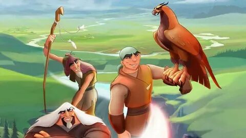 Саяжайда күнге күйіп жатқан жалаңаш әйелдер