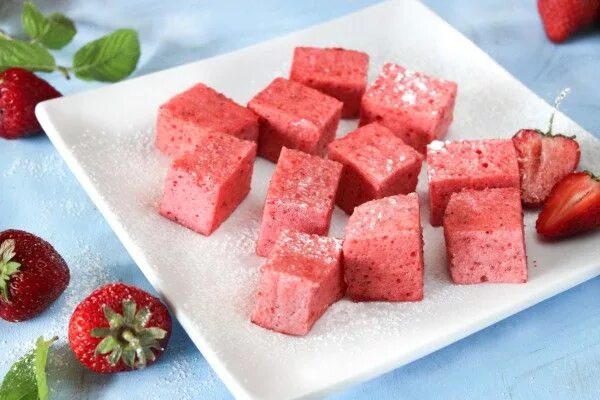 Клубничные облака рецепт