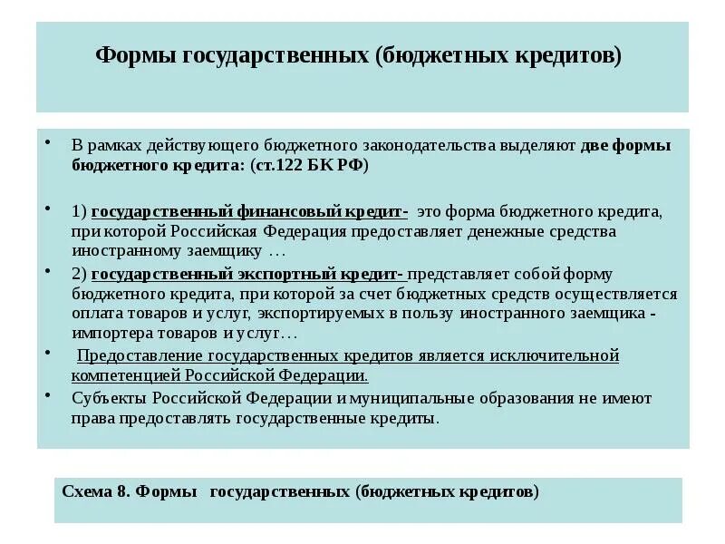 Правовое регулирование государственного и муниципального долга. Правовое регулирование государственных кредитов. Государственный и муниципальный долг, его классификация.. Бюджетное законодательство.