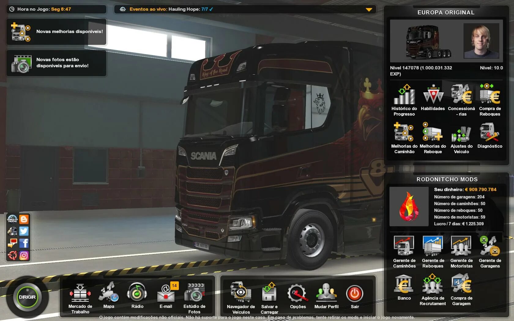 Профиль для етс 2. Euro Truck Simulator 2 профиль. Профиль в етс 2 1.45.1. Профиль етс 750.