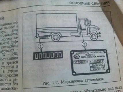 Номер рамы зил 130