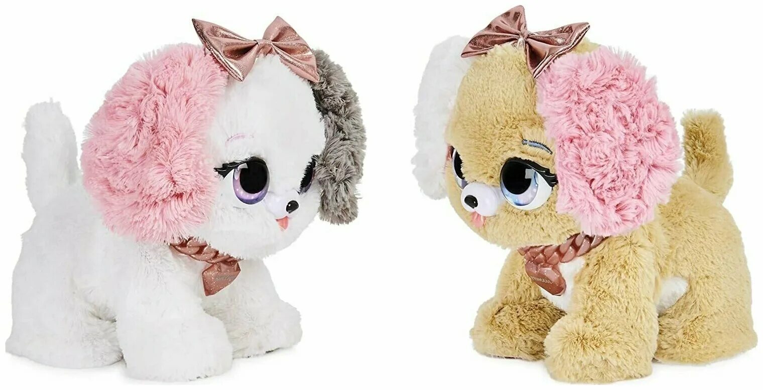 презент петс щенок. презент петс щенок принцесса. презент собаки. подарок собака в коробке. интерактивная собака present pets - мягкий щенок сюрприз.