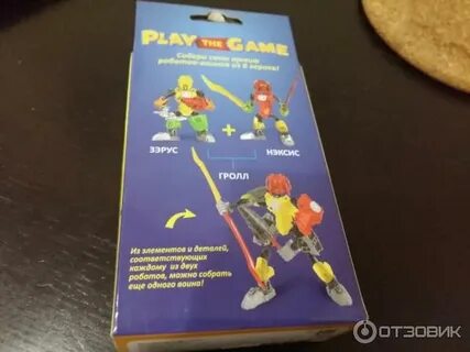 Конструктор воин play the game робот инструкция