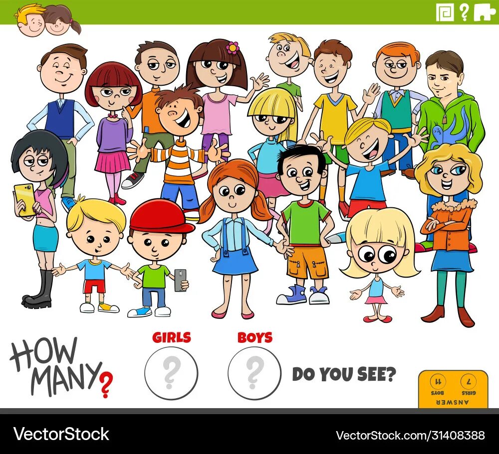 How many children does he. How many boys картинки. how many girls. boys and girls cartoon different. many girls one boy.