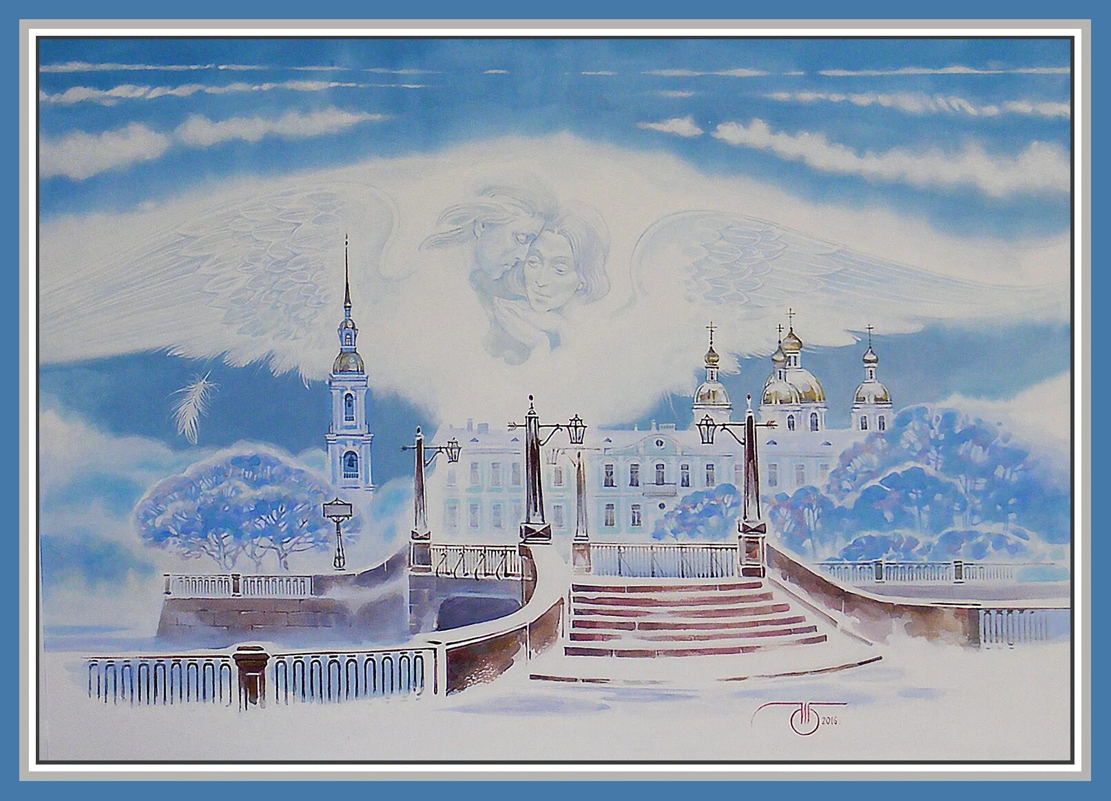 Зимний петербург для детей