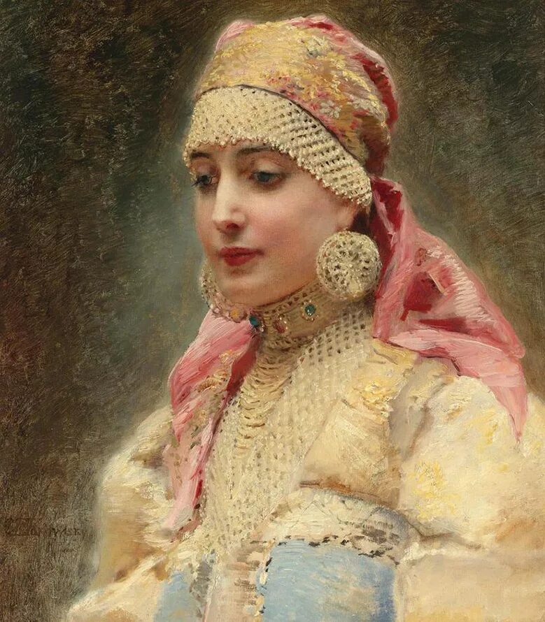 Русский женский портрет