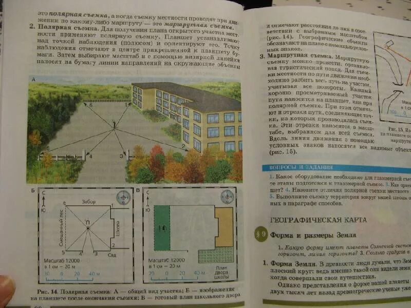 География 5 6 класс стр 96. План местности методом полярной съемки. Практикум на местности. Практикум на местности по географии 6. Практикум на местности по географии 5 класс.