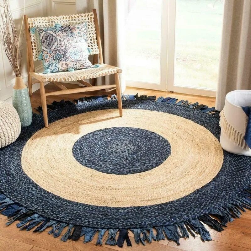 Круглый половик. Коврик round rug. плетеный ковер. ковер круглый. круглый коврик.