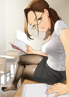 It would be so hard to concentrate with sexy teacher like this.We love the ...