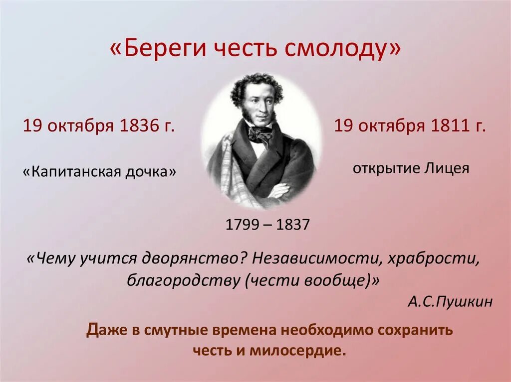 Какой эпиграф произведения капитанская дочка. Береги честь смолоду. Береоич честь с молоду. Берегите чесиь с молоду. Береги четкость с молоду.