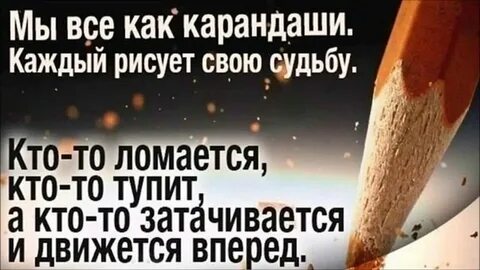 Каждый строит свою жизнь