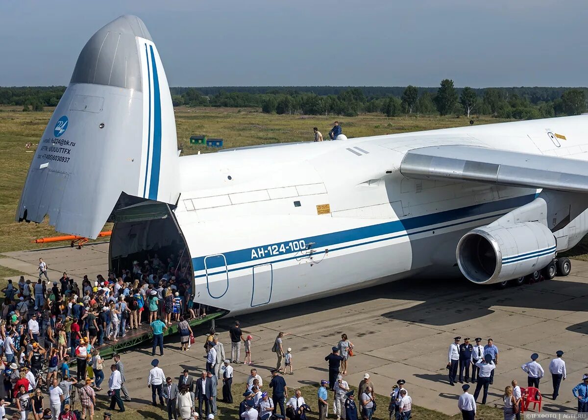 Первый полет ан 124 собранный в ульяновске