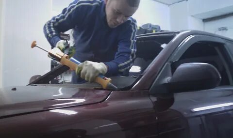 Установка стекла своими руками