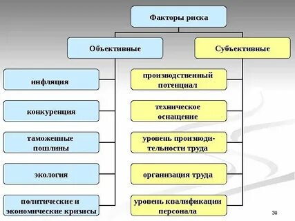 Факторы хозяйственного риска