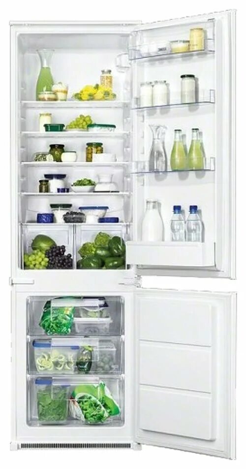 Холодильник Zanussi ZBB 928441 S. Встраиваемый холодильник Zanussi ZBB 928651 S. Холодильник Electrolux ERF 3700. Встроенный холодильник Занусси. Встроенный холодильник no frost купить