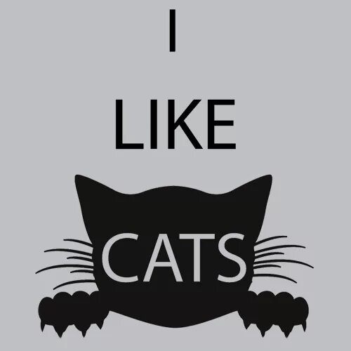Надпись Cat. Кошка с надписью. Кот лайк. I like Cats. I can like cat
