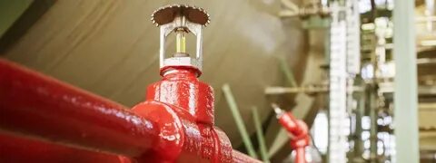 Установка водяных систем пожаротушения