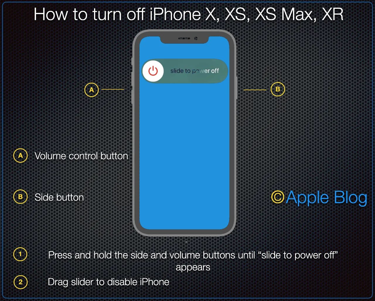 Xr не выключается