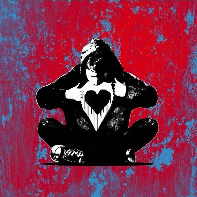 David Usher - Black Black Heart. Персонаж с черным сердцем. Jet Black Heart. Sounds good feels good