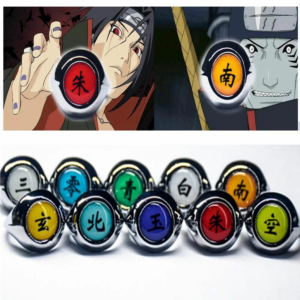 Кольца акацуки. Кольцо Дейдары Акацуки. Кольца Акацуки и их носители. Кольца Акацуки и их владельцы.