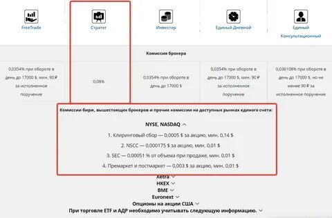 Комиссии брокеров сравнение 2023