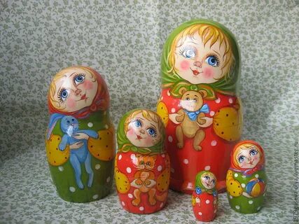 Мягкая игрушка матрешка