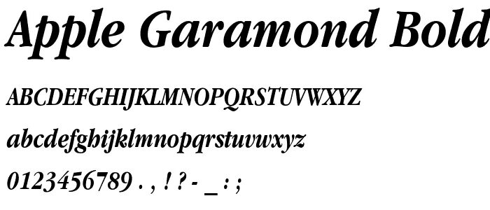 Шрифт айфона 13. Garamond Bold шрифт. Apple Garamond. Шрифт Болд италик. Garamond полужирный.