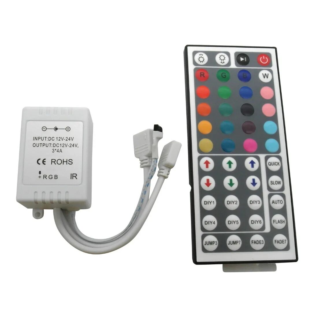 RGB контроллер 12v. RGB Control Box ir Remote Control DC 12v. Контроллер RGB dc5-24v, 6а четыре линии. RGB Control Box ir Remote Control input Voltage dc12v output Voltage 6a Max.