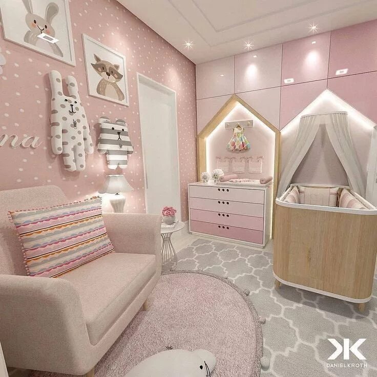 Комната в горошек для девочки. Комната для маленькой принцессы дизайн. Комната девочки Люкс. Детская комната в горошек.