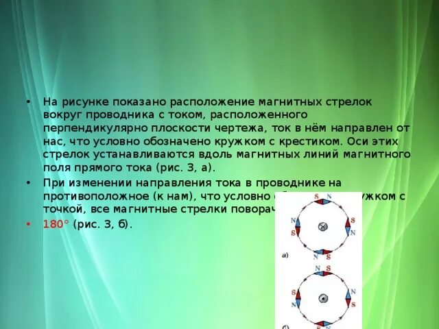 Расположены на 1 уровне. Расположение магнитных стрелок. Расположение магнитных стрелок вокруг проводника с током. Направление магнитных стрелок вокруг проводника с током. Магнитные стрелки вокруг проводника.