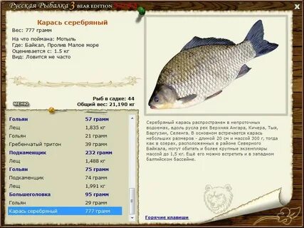 Рыбалка 3 карася