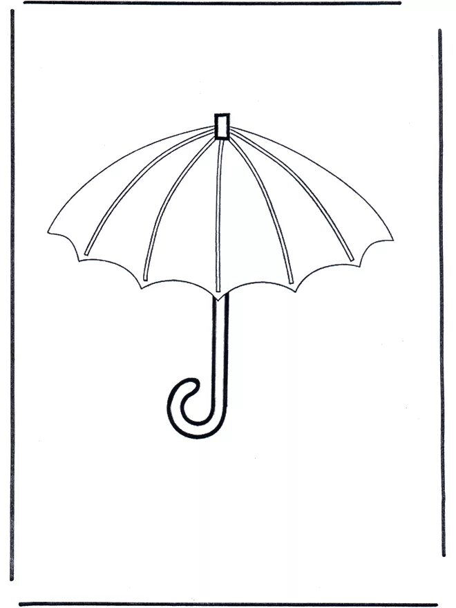Зонт трафарет. Зонт раскраска для детей. Рисование зонт. Рисование зонтика в средней группе. Зонтик младшая группа